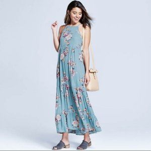 Xhilaration High Neck Floral Prairie Dress